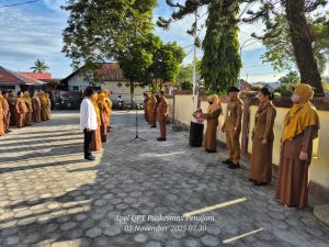 Apel Pagi Rutin UPT Puskesmas Penajam: Menumbuhkan Semangat dan Profesionalisme Pelayanan